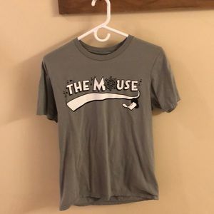 The Lost Bro’s Jersey T-Shirt, Gray, Size Small.